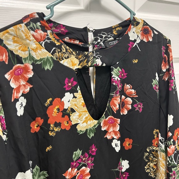 Floral Print Multi Color Dress in Size 1XL - Picture 2 of 4